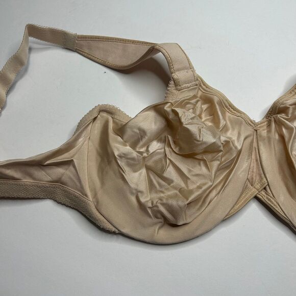 Wacoal Tan Lace Bra 42DD Unlined - Picture 3 of 6